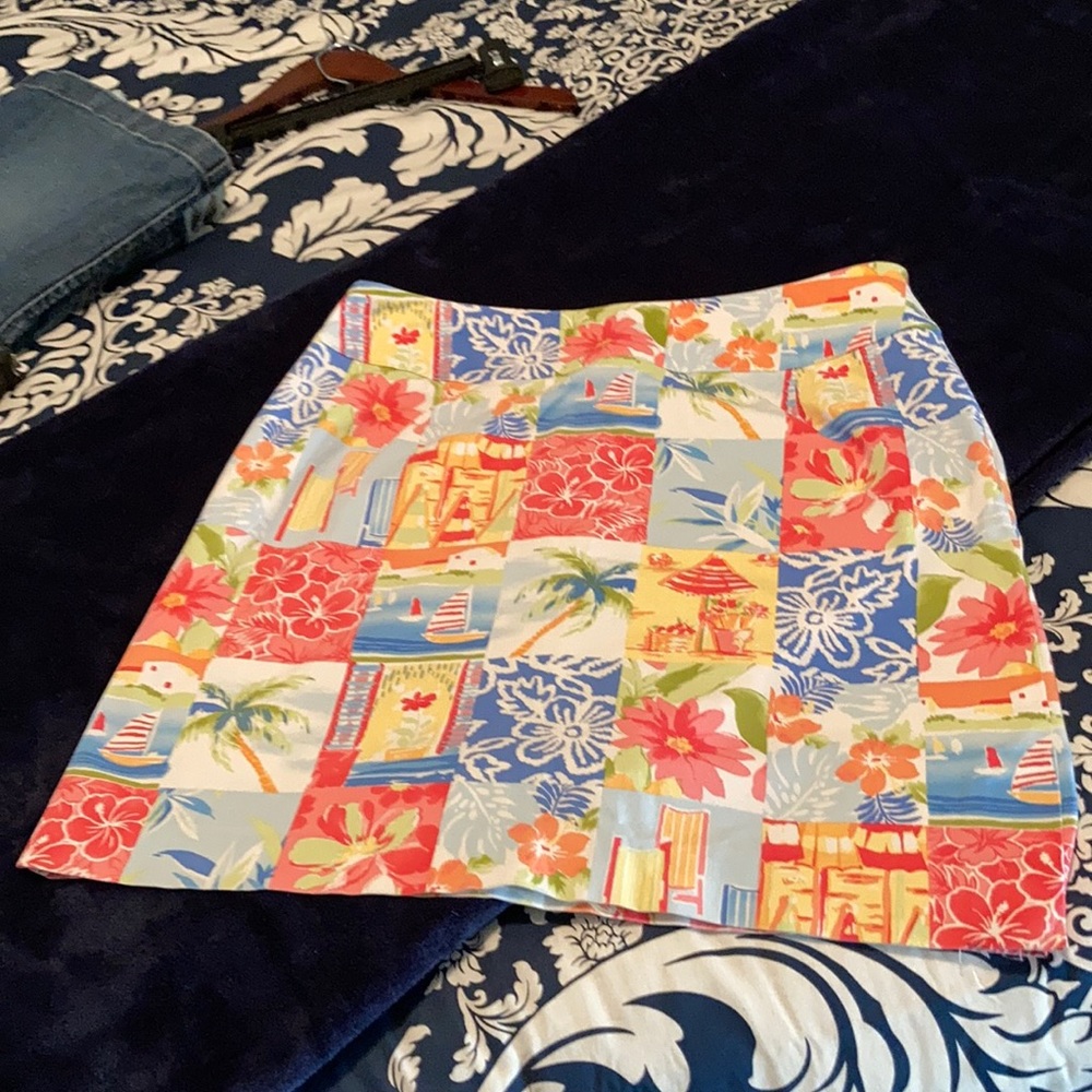 Multi colored skirt
